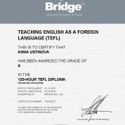 TEACHING ENGLISH AS A FOREIGN LANGUAGE (TEFL)
