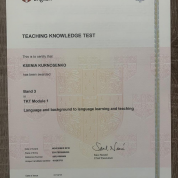 TKT Module 1 Language and background to language learning and teaching