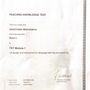 TKT Module 1 Cambridge Assessment English, Language and background to learning and teaching
