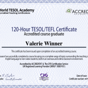 TESOL Certificate