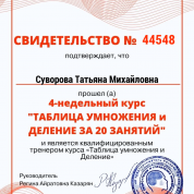 Свидетельство