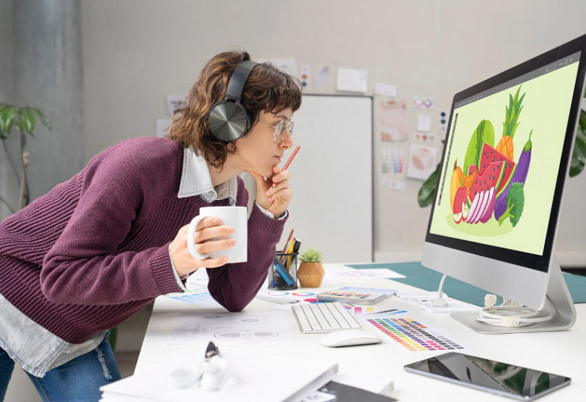 математика и дизайнер